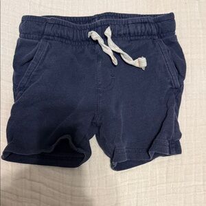 Carter's Dark Blue Kids Shorts with White Drawstring